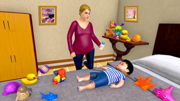 Pregnant Mom: Mother Life Game capture d'écran 3