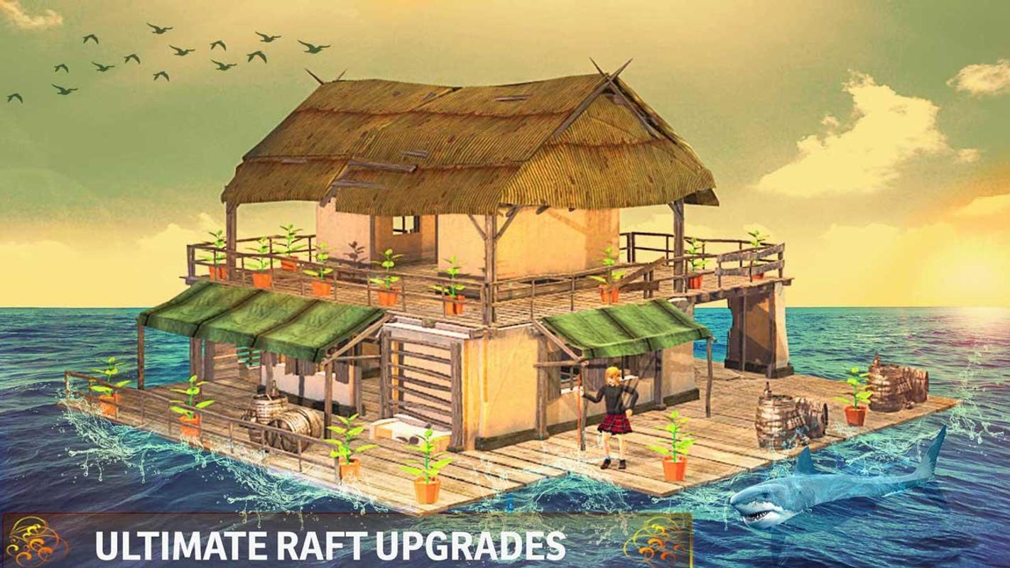 Raft креативный плот