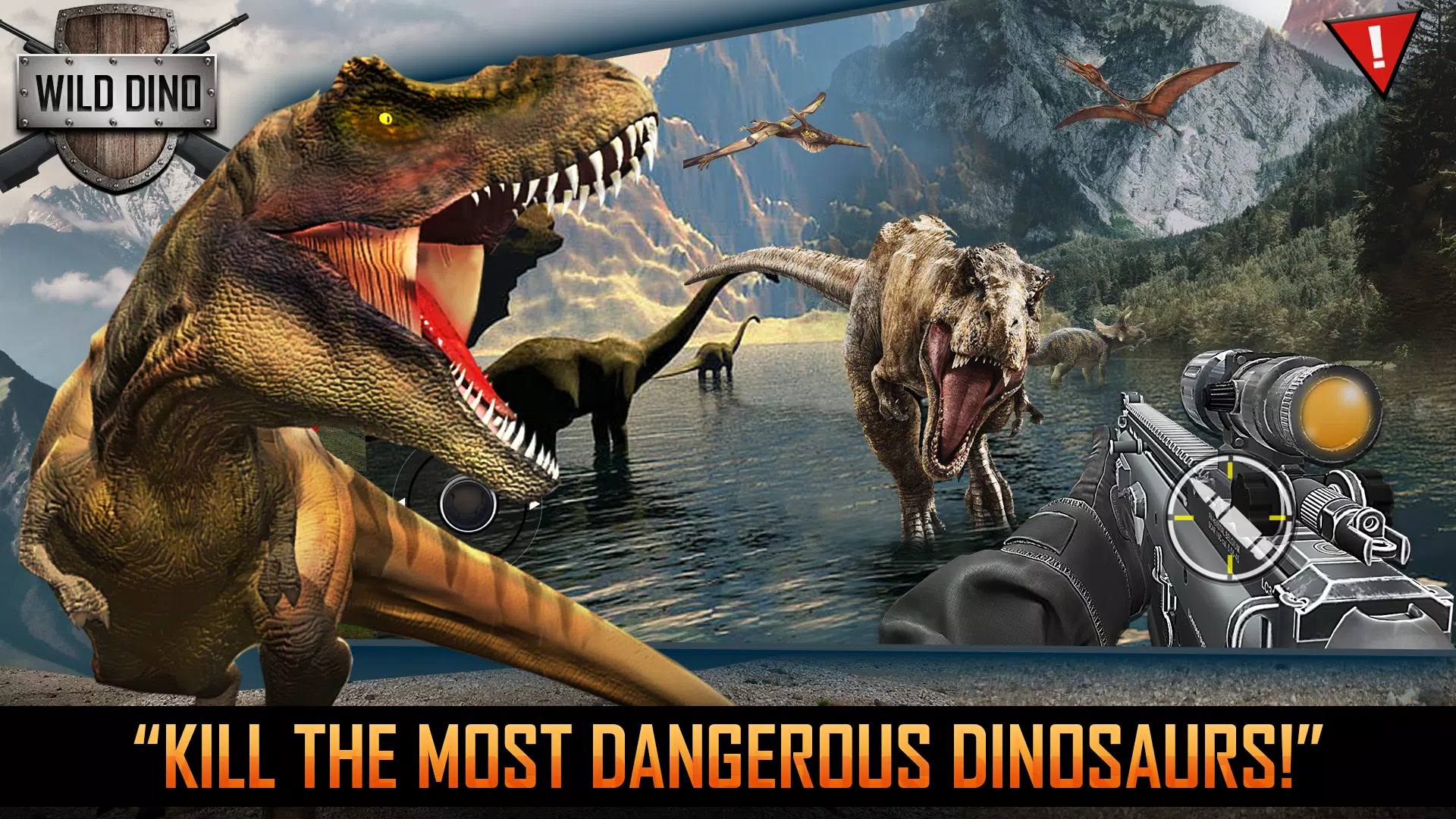 Descarga de APK de caza de dinosaurios 3d juegos para Android Descarga de APK de caza de dinosaurios 3d juegos para Android