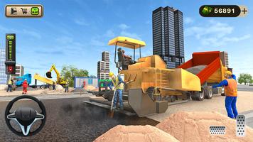 Highway Road Construction Game โปสเตอร์