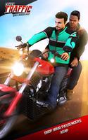 3D Hero Superhero Rider - Moto Traffic Shooter ポスター