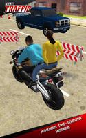 3D Hero Superhero Rider - Moto Traffic Shooter screenshot 3