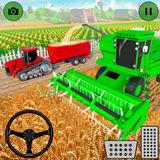 Big Farming Tractor Game 3D icon