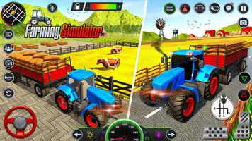 Indian Farming Tractor Game 3D capture d'écran 3