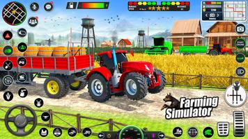 Indian Farming Tractor Game 3D capture d'écran 1