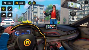 Jogo de taxista táxi simulador Cartaz
