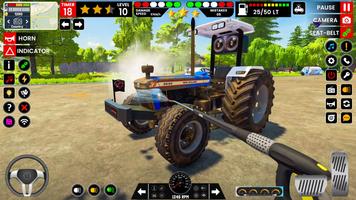 Tractor Farming Games Offline ภาพหน้าจอ 1