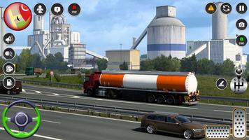 Euro Truck Driving 3D Games capture d'écran 1