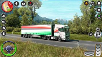 Euro Truck Driving 3D Games capture d'écran 3