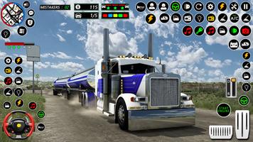 US Cargo Truck Simulator Games plakat