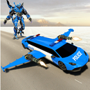 Police Limo Robot Car Game : Real Flying Car APK