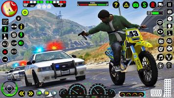 Police Parking Car Chase Games Affiche
