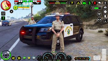 Police Parking Car Chase Games capture d'écran 2