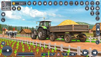 US Tractor Game Farming Sim 3D captura de pantalla 1