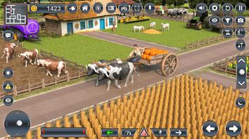 US Tractor Game Farming Sim 3D captura de pantalla 2