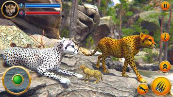 Wild Cheetah Family Simulator captura de pantalla 3