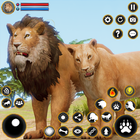 Virtual Lion Family Simulator icono
