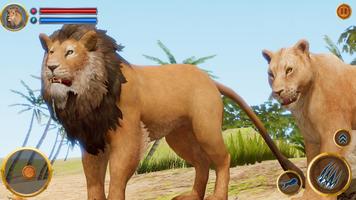 Virtual Lion Family Simulator Poster