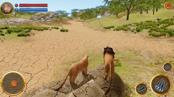 Virtual Lion Family Simulator 截图 1