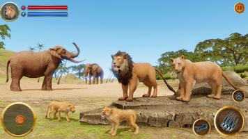 Virtual Lion Family Simulator 截图 2