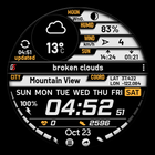 GS Weather 4 Watch Face icône