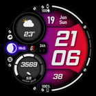 GS Weather 5 Watch Face icône