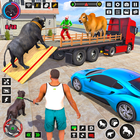 Wild Animals Truck Transport icono