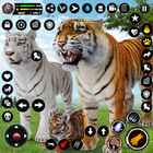 Tigre salvaje family simulator icono