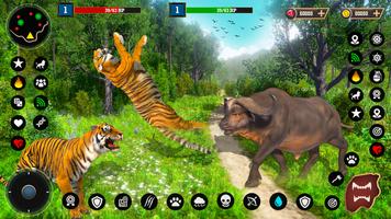 Tiger Simulator 3D Animal Game اسکرین شاٹ 3