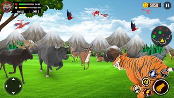 Sauvage Tigre Simulateur Jeux capture d'écran 3