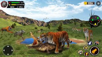 Sauvage tigre Simulateur Jeux capture d'écran 1
