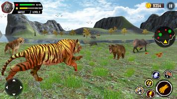 Sauvage tigre Simulateur Jeux capture d'écran 2