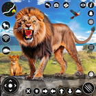 Lion Simulator Animal Games 3d आइकन