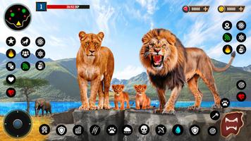 Lion Simulator Animal Games 3d स्क्रीनशॉट 2