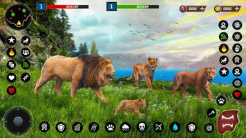 Lion Simulator Animal Games 3d capture d'écran 3