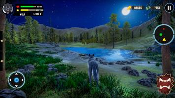 Wild Wolf Simulator 3D-spellen screenshot 3