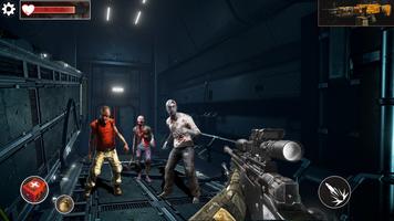 Zombie Hunter 3D: Sniper Shooting Jeux hors ligne Affiche