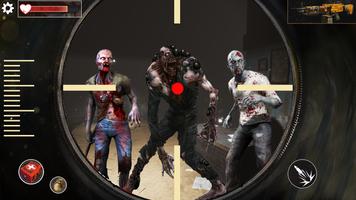 Zombie Hunter 3D: Sniper Shooting Jeux hors ligne capture d'écran 1
