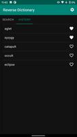Reverse Dictionary capture d'écran 1