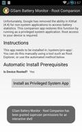 GSam Battery - Root Companion Cartaz