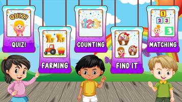 Kids Preschool Learning Games ảnh chụp màn hình 1