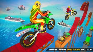 Real Bike Stunt Racing Games syot layar 3