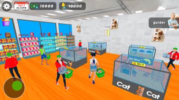 Pet Supermarket Shop Simulator Poster