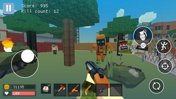 Pixel Combat: World of Guns تصوير الشاشة 1