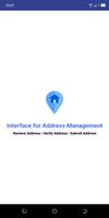 Interface for Address Manageme Cartaz
