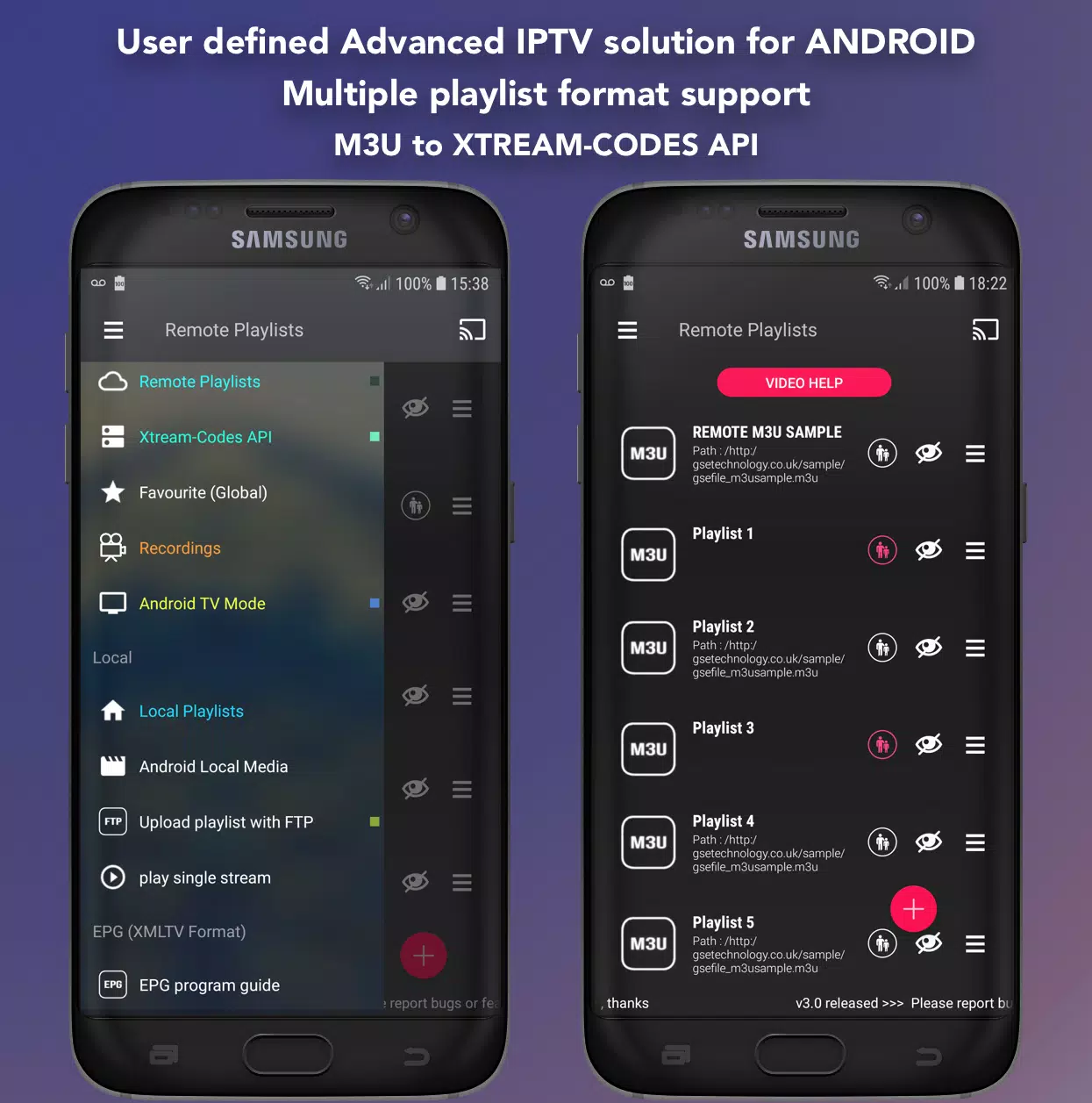 GSE SMART IPTV PRO Latest Version 1.8 for Android