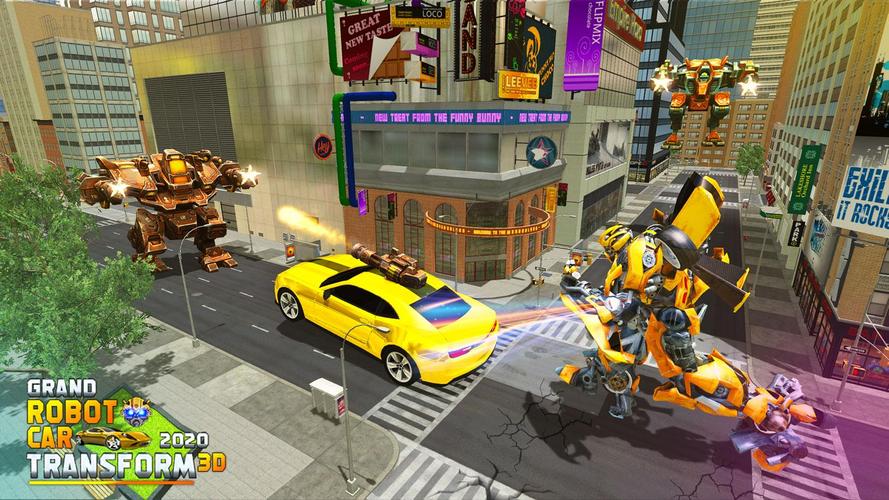 Grand Robot Car Transform 3d Game Cho Android Tải Về Apk