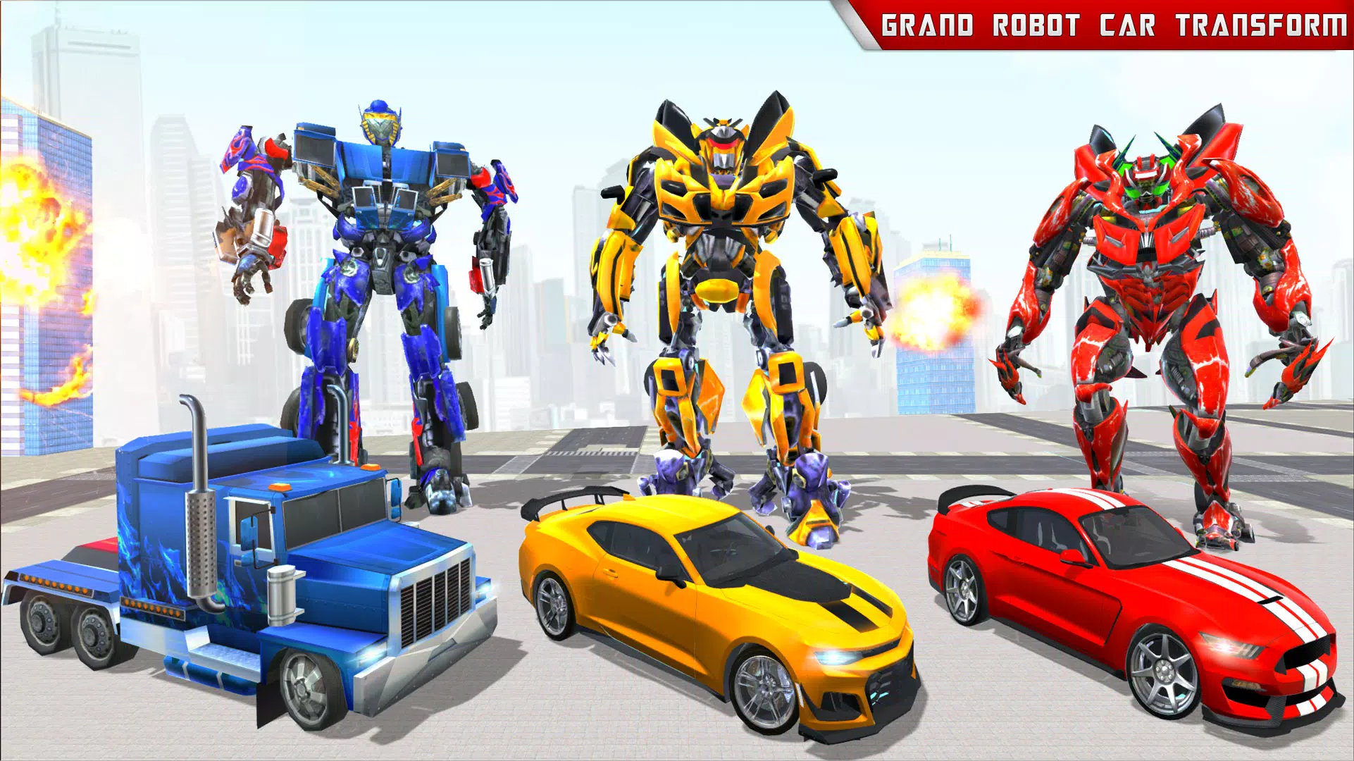 Robot Car Transform War Games APK for Android Download