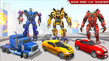 پوستر Robot Car Transform War Games