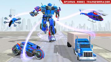 Robot Car Transform War Games captura de pantalla 3